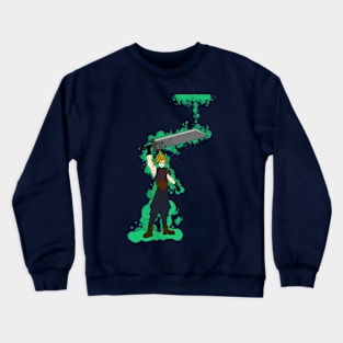 Cloud Has the Power!! Crewneck Sweatshirt